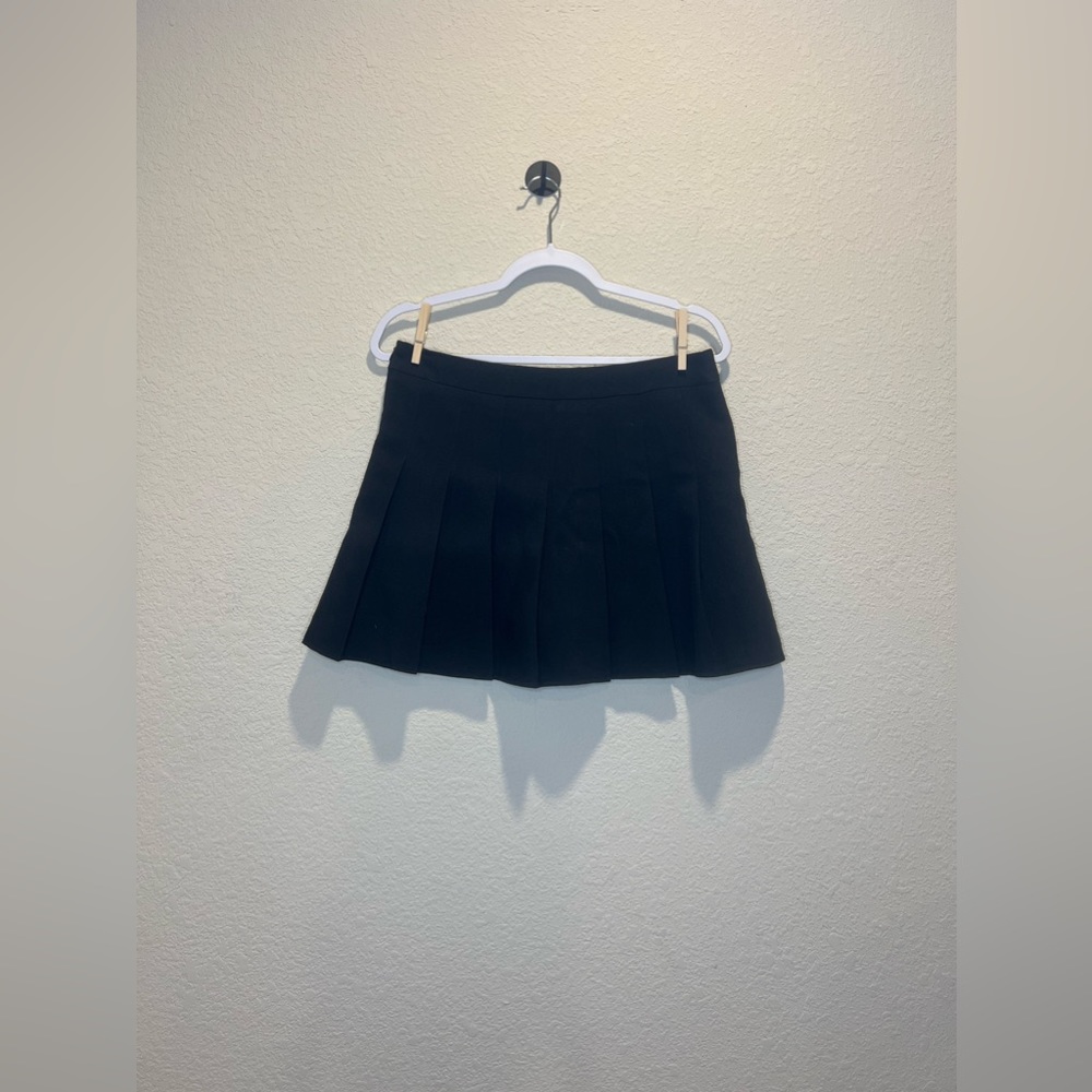 Black Pleated Skirt
